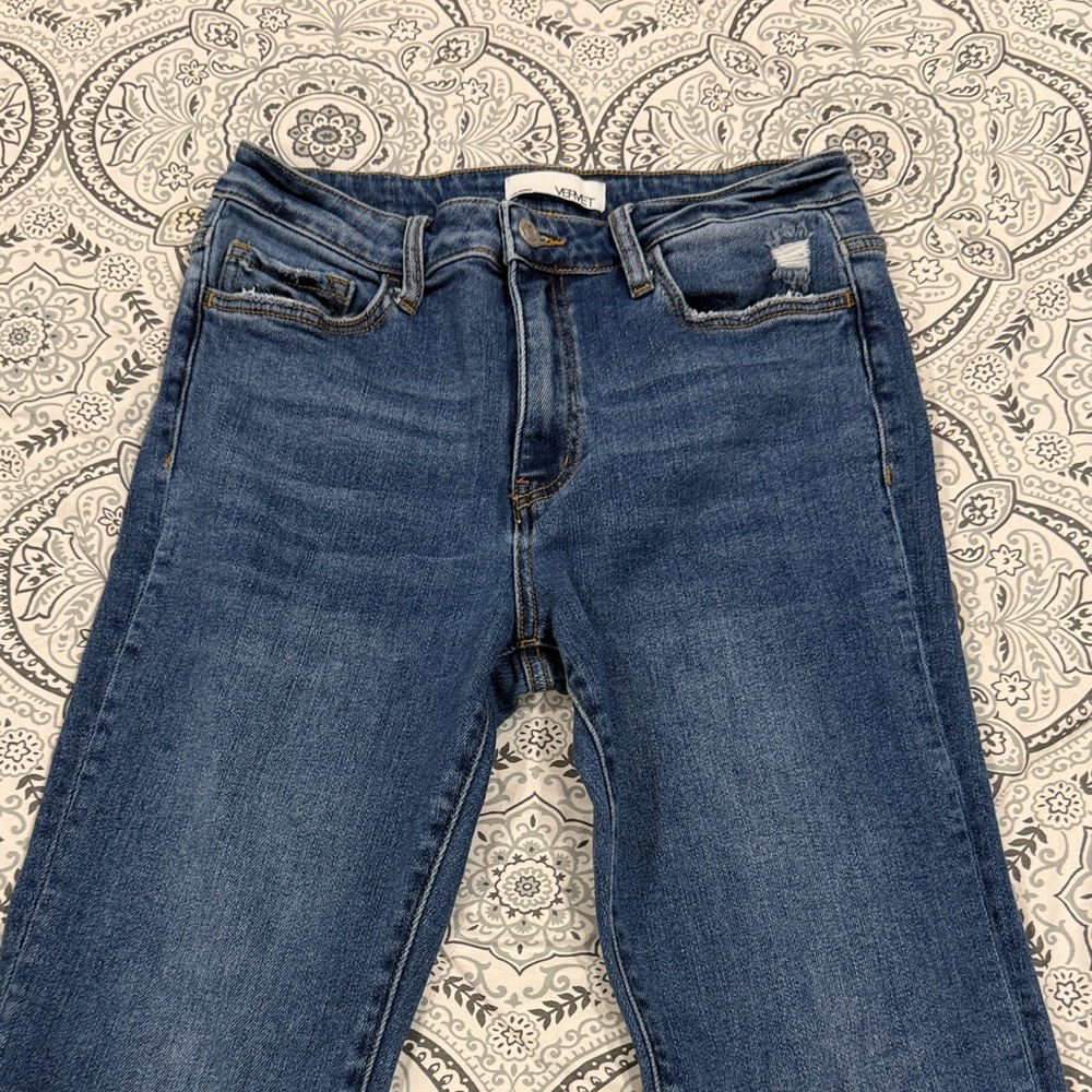 Vervet High Rise Straight Leg Jeans - Picture 14 of 16